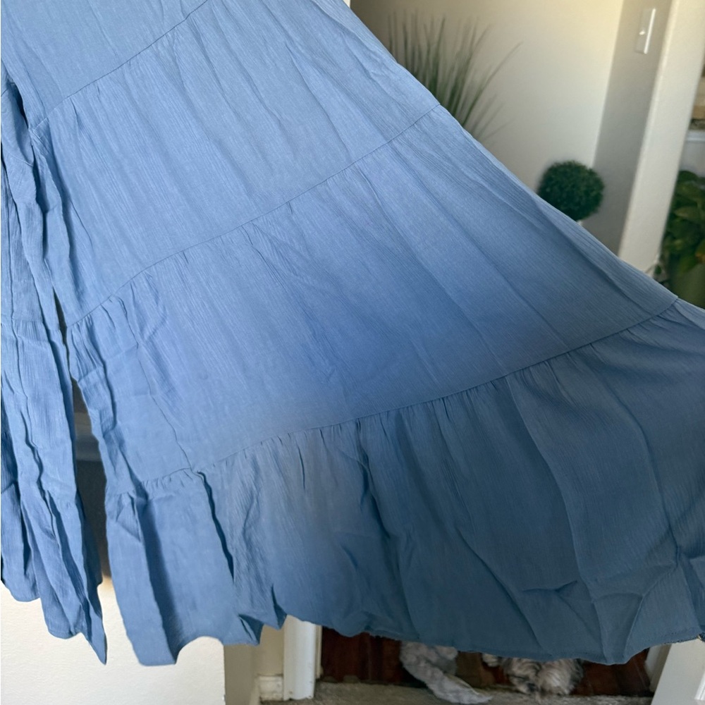 CHICWISH SUNNY DAYS WIDE-LEG PANTS IN NAVY M/L - Picture 10 of 16